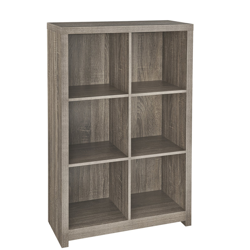 Organisateur de bibliothèque Premium à 6 cubes