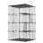 Versatile 3-Tier Wire Cat Cage with Multiple Platforms and Doors for Play and Comfort