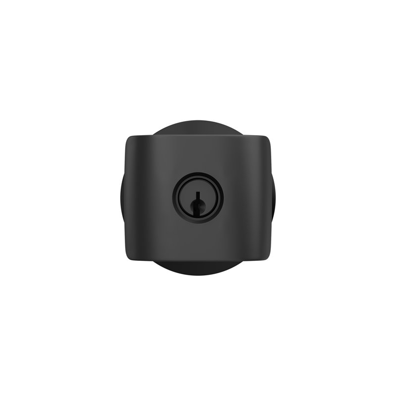 Complete Entry Knob Set with Deadbolt, Matte Black