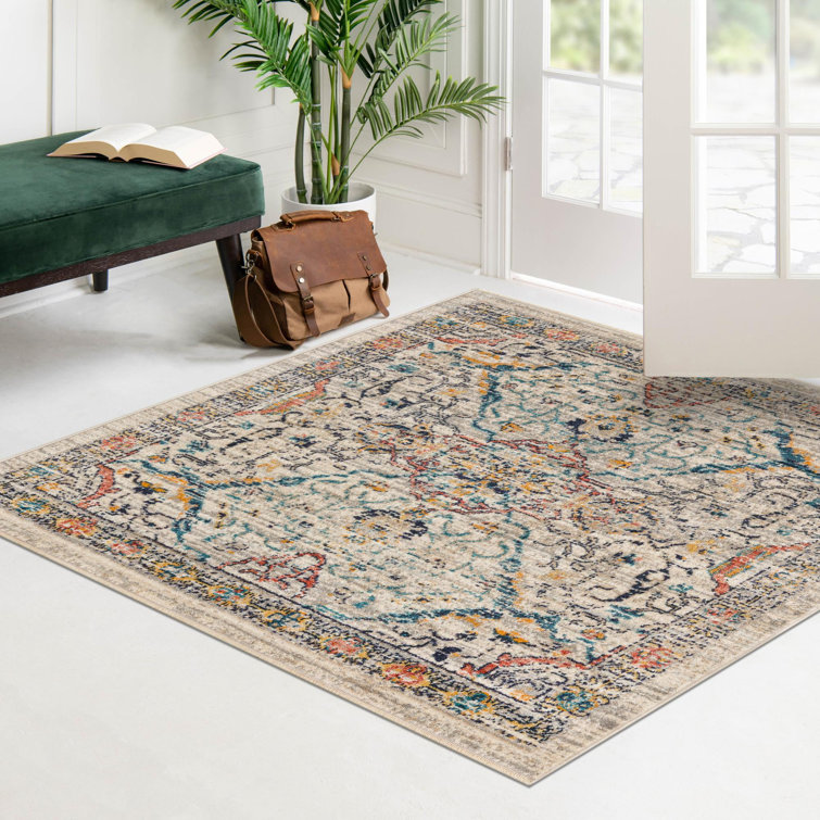 Alkire Floral Indoor Rug