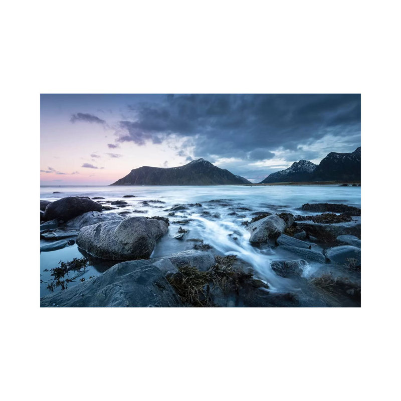 Arctic Dusk by Andreas Stridsberg - Gallery-Wrapped Canvas Giclée on Canvas, Wrapped Canvas, 20.32 cm H x 30.48 cm W