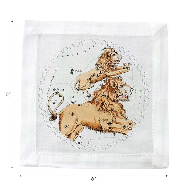 Square Napkins, White