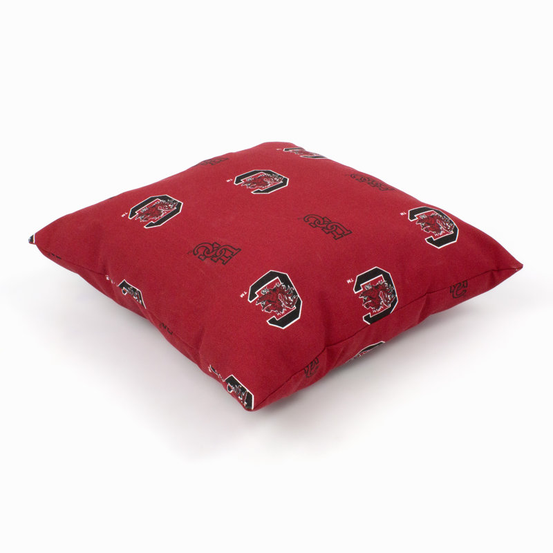 Kentucky Wildcats housse de coussin carrée/insert, South Carolina Gamecocks