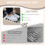 2 Seater Fabric Sofa Bed-253364939