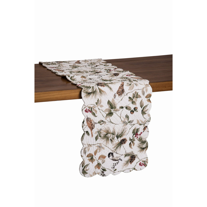 Raijon No Pattern Cotton Table Runner