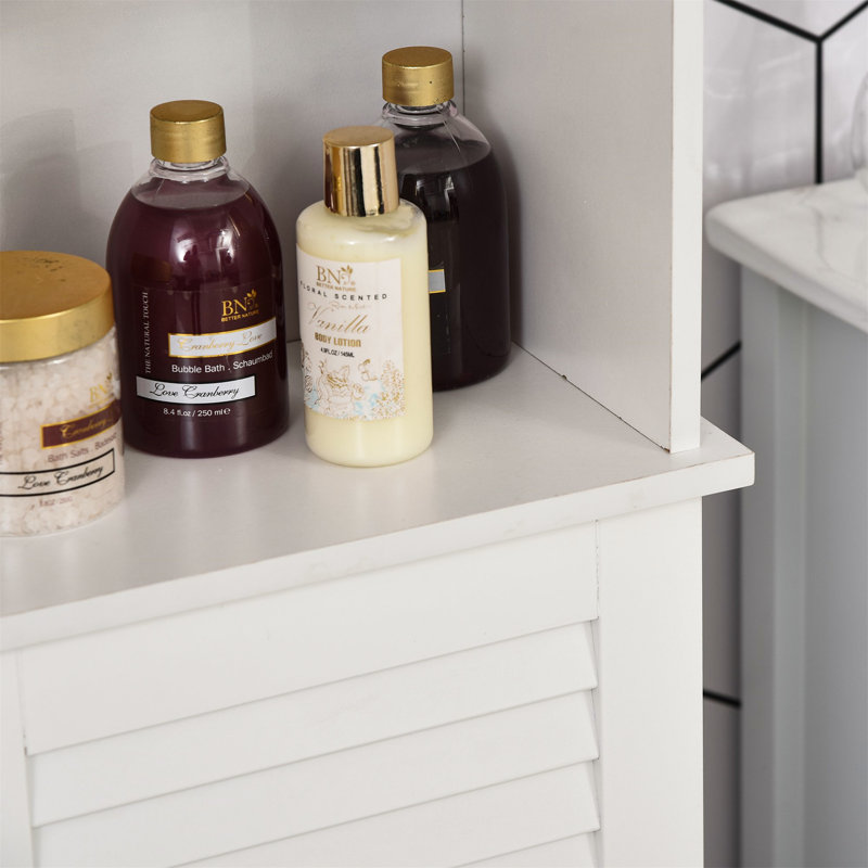 Hawkin Freestanding Linen Cabinet