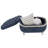 29.5'' Storage Benches, End Of Bed Bench With Button-Tufted, Fabric Upholstered Storage Ottoman, Window Bench With Fringe, Shoe Cabinet Bench, Footboard Bench For Bedroom, Entryway, Cloakroom,Blue-1494371157