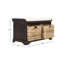 Banc de rangement pour chaussures-818856476