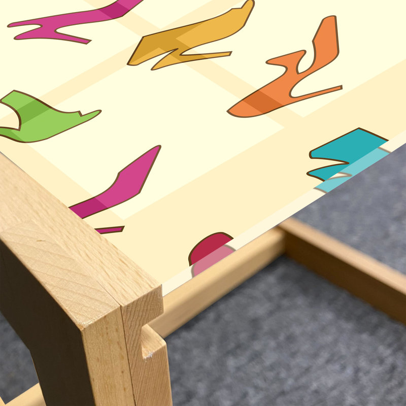 Jaak Sled Coffee Table, 40cm H x 74cm W x 62cm D
