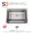 24'' L Single Bowl Stainless Steel Kitchen Sink