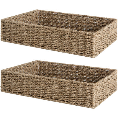 Wicker Storage Baskets for Organizing