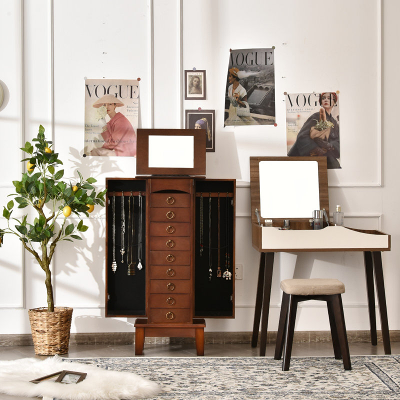 Rangement à bijoux avec 6 tiroirs Lissie