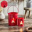 Ensemble de 2 porte-bougie festive avec étoile-1548032254