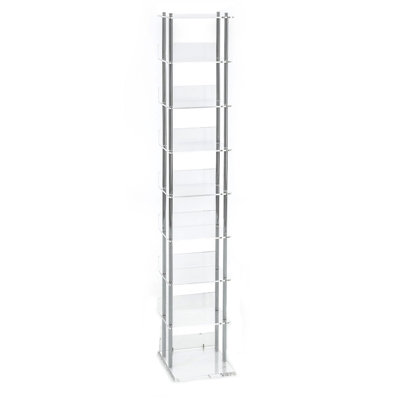 Plastic 117cm H Media Shelves