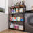 Rack Storage Shelf 4 Layers Adjustable Spacing Steel-86377902