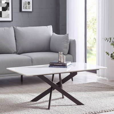 Dashiya Cross Legs Coffee Table