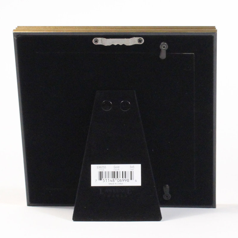 Willman Gold Matte Picture Frame, 5" x 5"