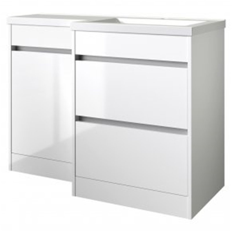 Clifton 600mm Single Bathroom Vanity with Vitreous China Basin