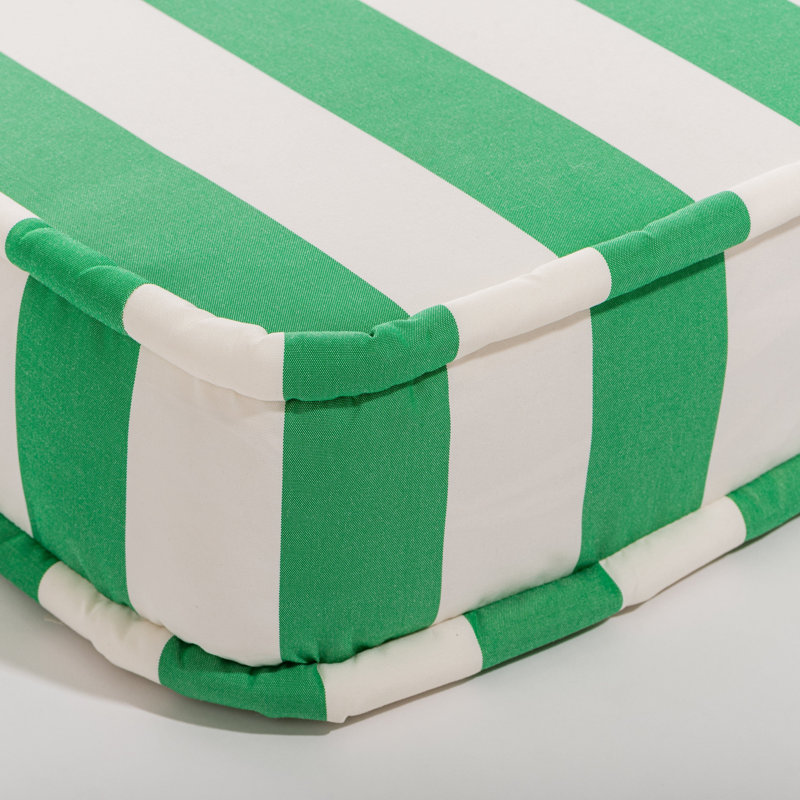 Outdoor Lounge Chair Cushion, Green