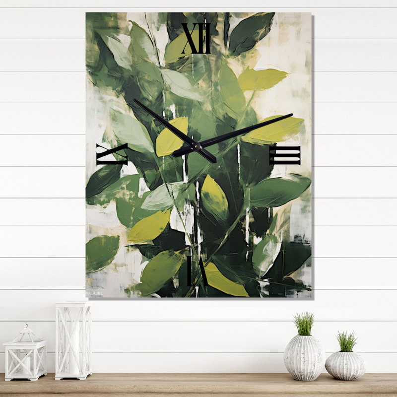 Clintondale - Horloge murale plantes, Petit