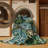Washable Seaside Succulents Coastal Area Rug-1947867437