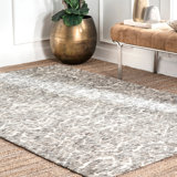 Handmade Grey Area Rug