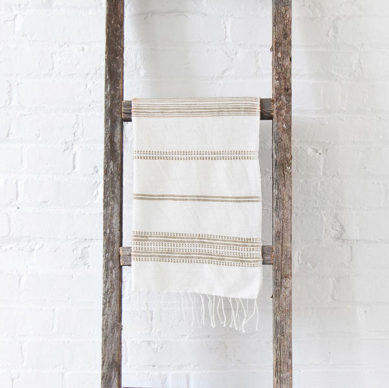 Aden Cotton Hand Towel, Beige