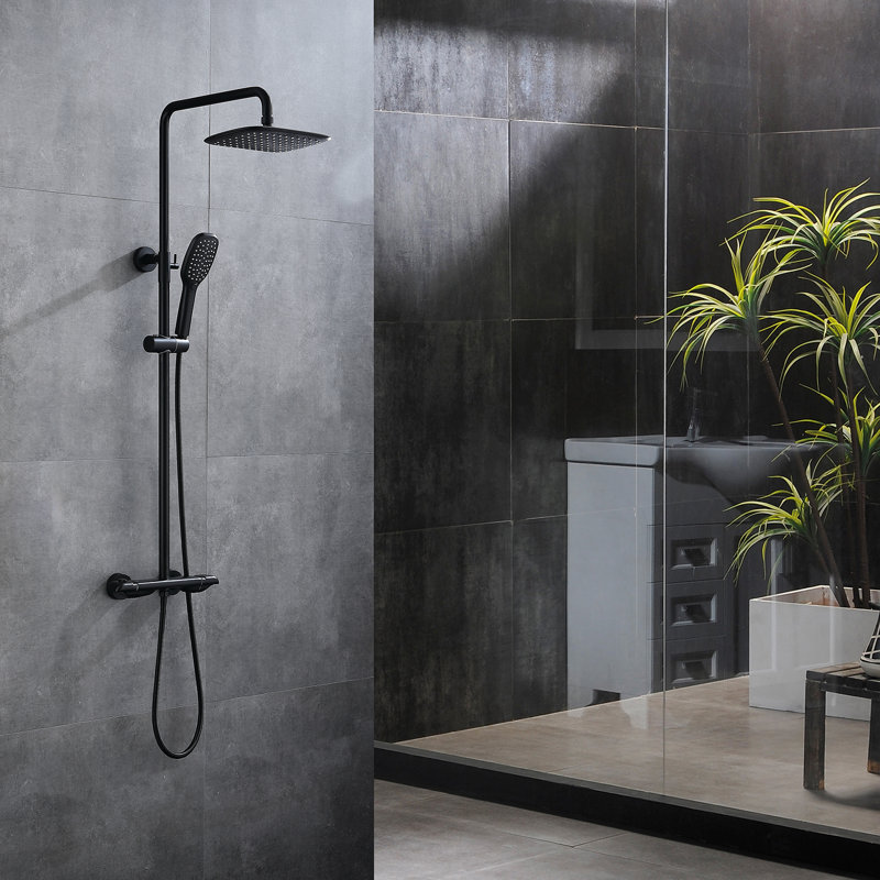 Complete Shower System with Rough in-Valve