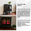 Blasko 23.62'' W Brown Electric Stove