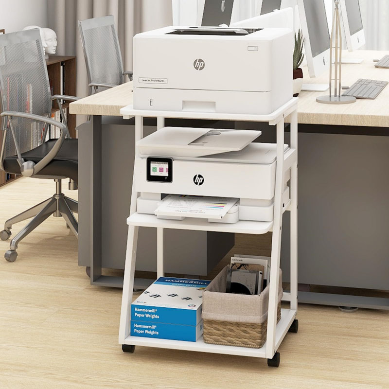 75cm H x 40cm W Printer Stand with Wheels