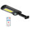 LED Solar Power Dusk to Dawn Battery Operated Outdoor Security Flood Light with Motion Sensor