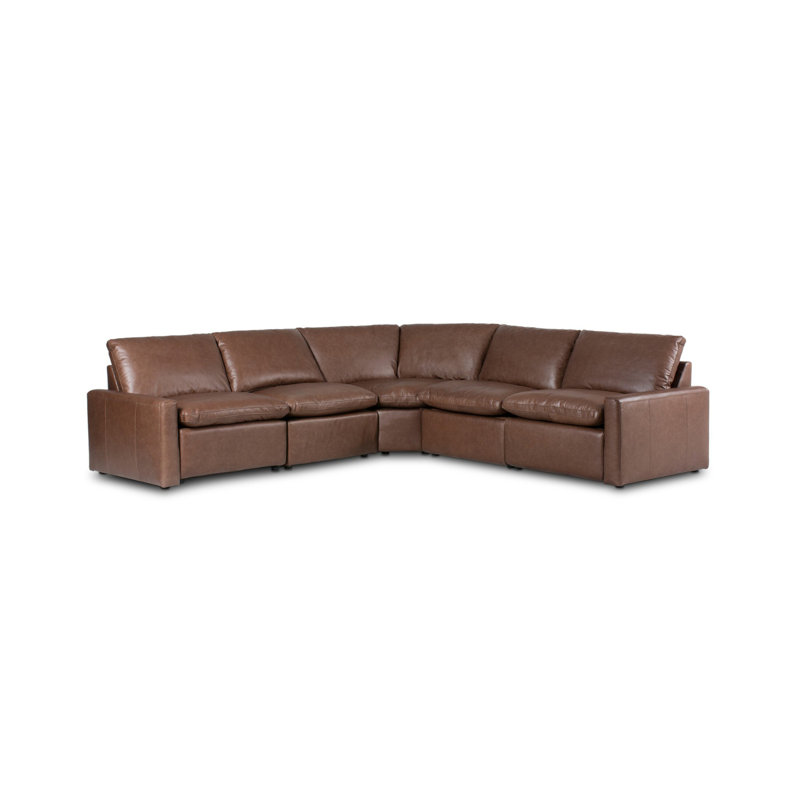 Tillery Power Recliner 5pc Sectional-sonoma Coco