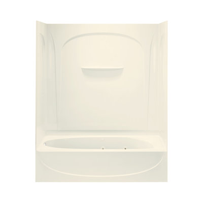 Acclaim 72 in. L Alcove Whirlpool Tub