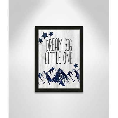 Adhésif décoratif «Dream Big Little One»