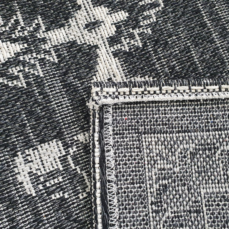 Mcglone Oriental Cotton Hand Woven Area Rug, Rectangle 150 x 230cm