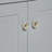 Partham 55'' Single Bathroom Vanity with Carrara Marble Top-67491871