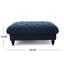 Kd - Tissu bleu marine pour bureau personnel avec texture fine