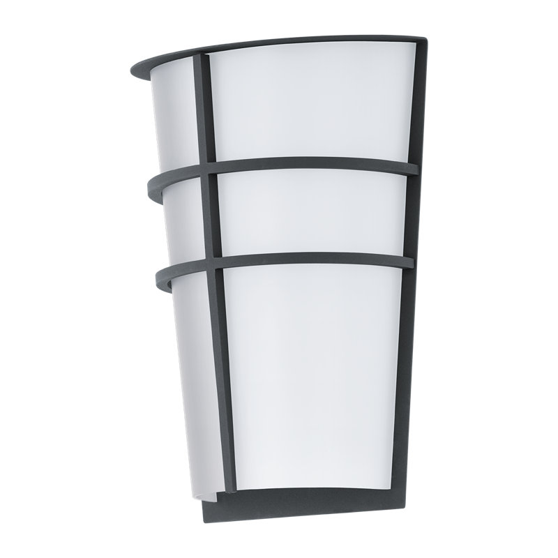 Sky 2 - Bulb Integrated LED Outdoor Bulkhead Light, Anthracite