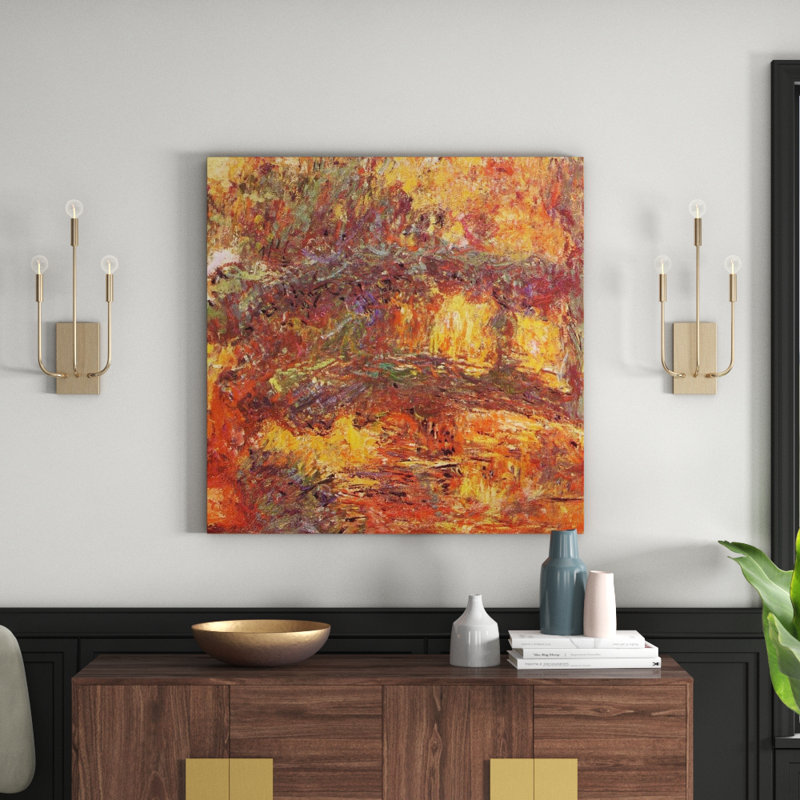 Claude Monet - Wrapped Canvas Painting, 70cm H x 70cm W x 1.8cm D
