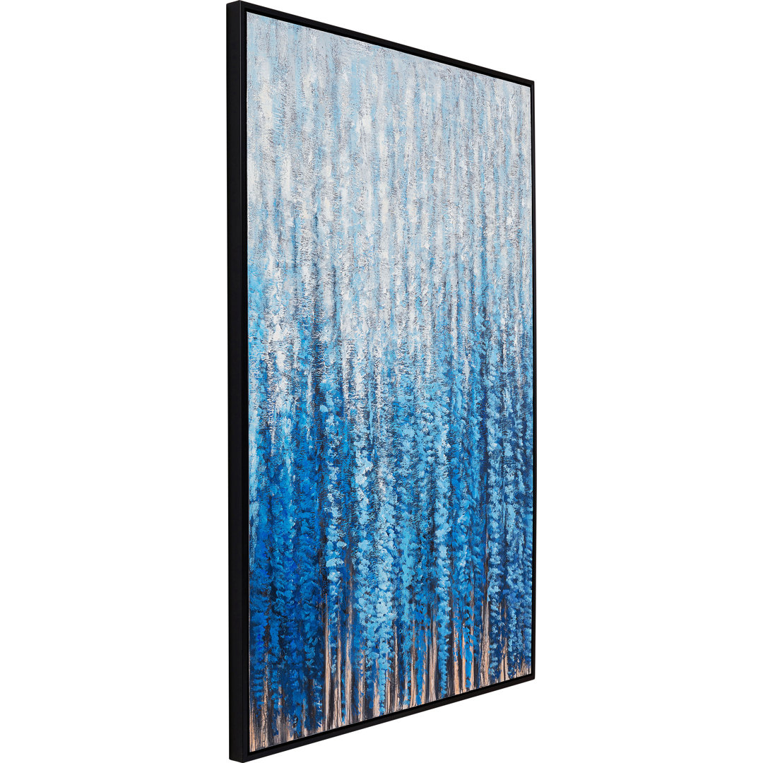 Gerahmtes Bild Rain Shower 120x180cm