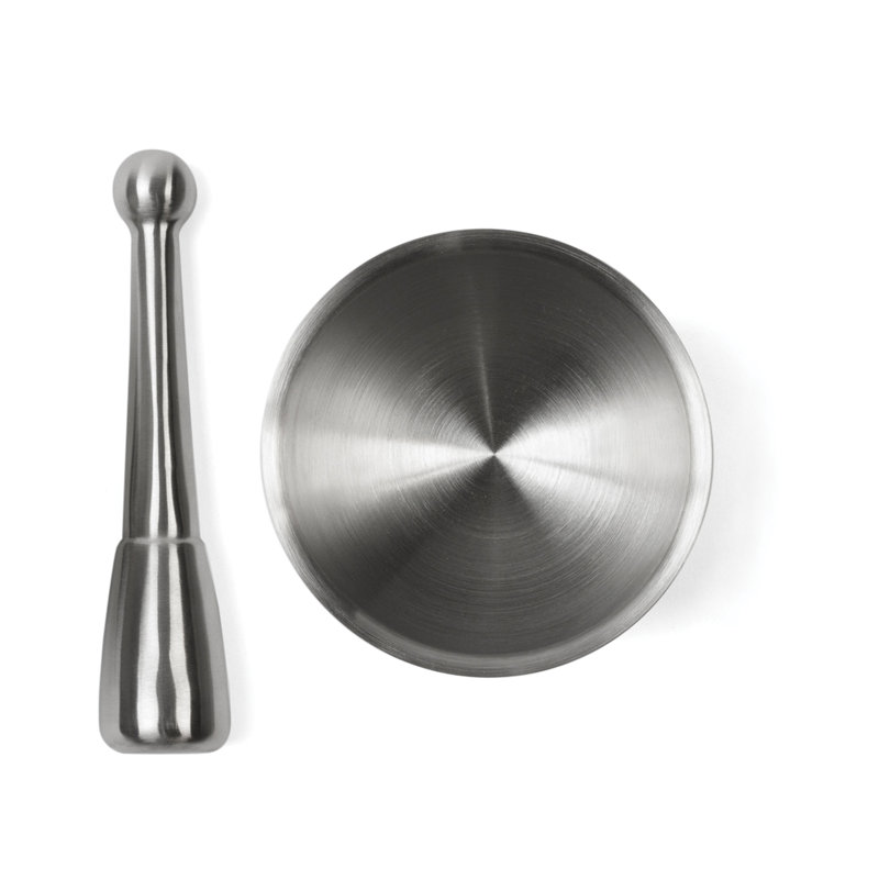 Ensemble de mortier et pilon en acier inoxydable 2 pièces Fox Run Brands