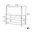 Armoire d'appoint moderne de style minimaliste
