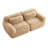 Boneless Sofa 32D High Density Sponge Bottom Anti-Slip Design,No Assembly Required Ergonomic Design,Full-compression Vacuum Packaging-2141011173-2141011178