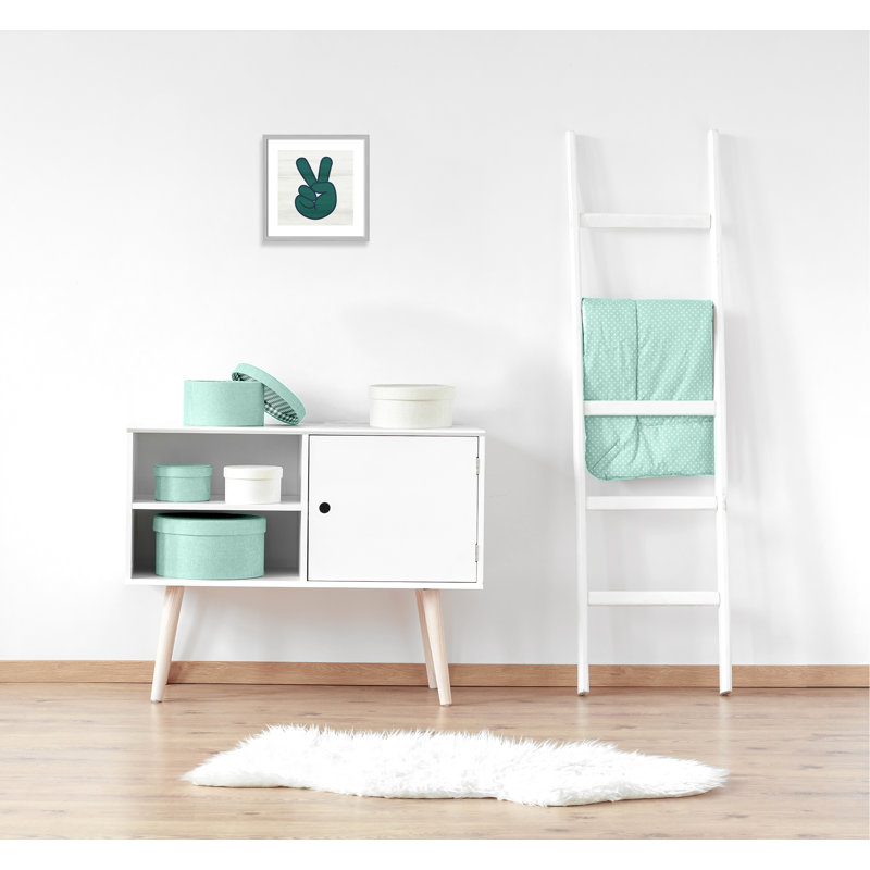 Esprit, H 10 po x l 10 po x P 0,63 po, Encadré plat argent