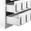 Commode double 6 tiroirs l 47,2 po-57421172
