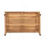 Table basse de patio en bois d'acacia