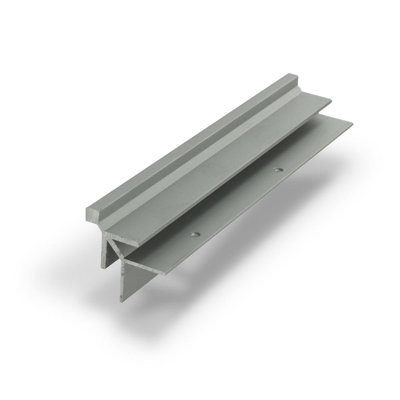 Outwater 3/4In Clear Anodized Satin Aluminum 90 Degree Outside Corner Channel, 12Ft Length, Cut To (4) 36In Pieces