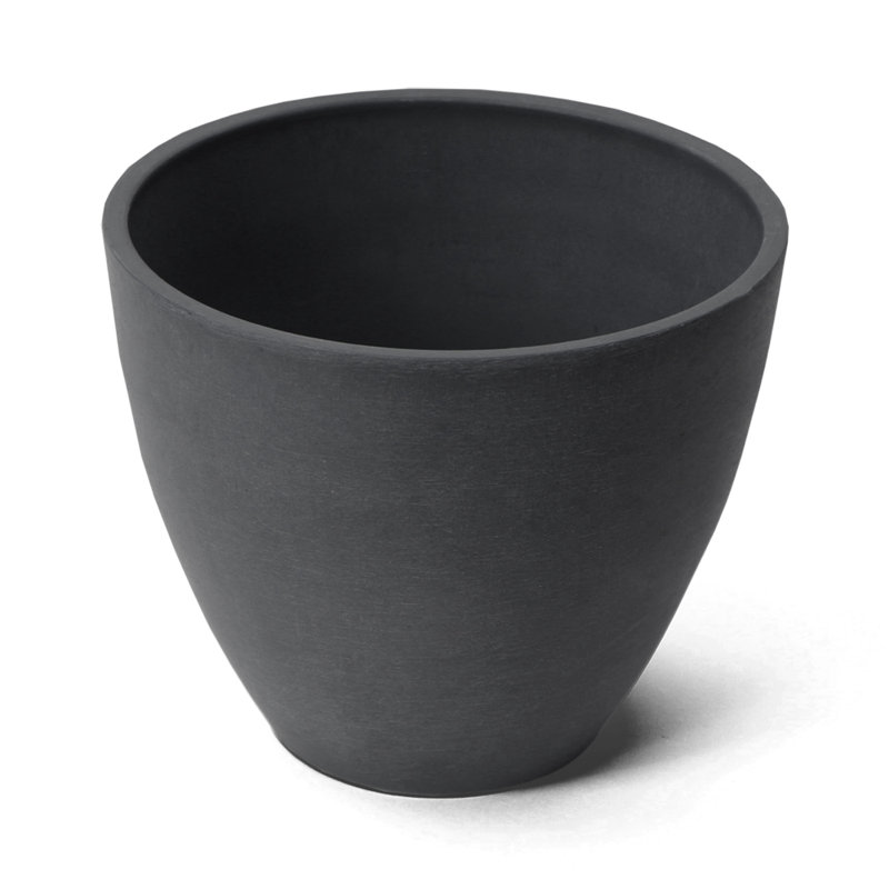 Cara Handmade Pot Planter, Charcoal