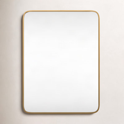 Sabine Metal Rounded Rectangle Wall Mirror