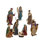 Kurt Adler Christmas Nativity Set with 8 Figures, 6.25in